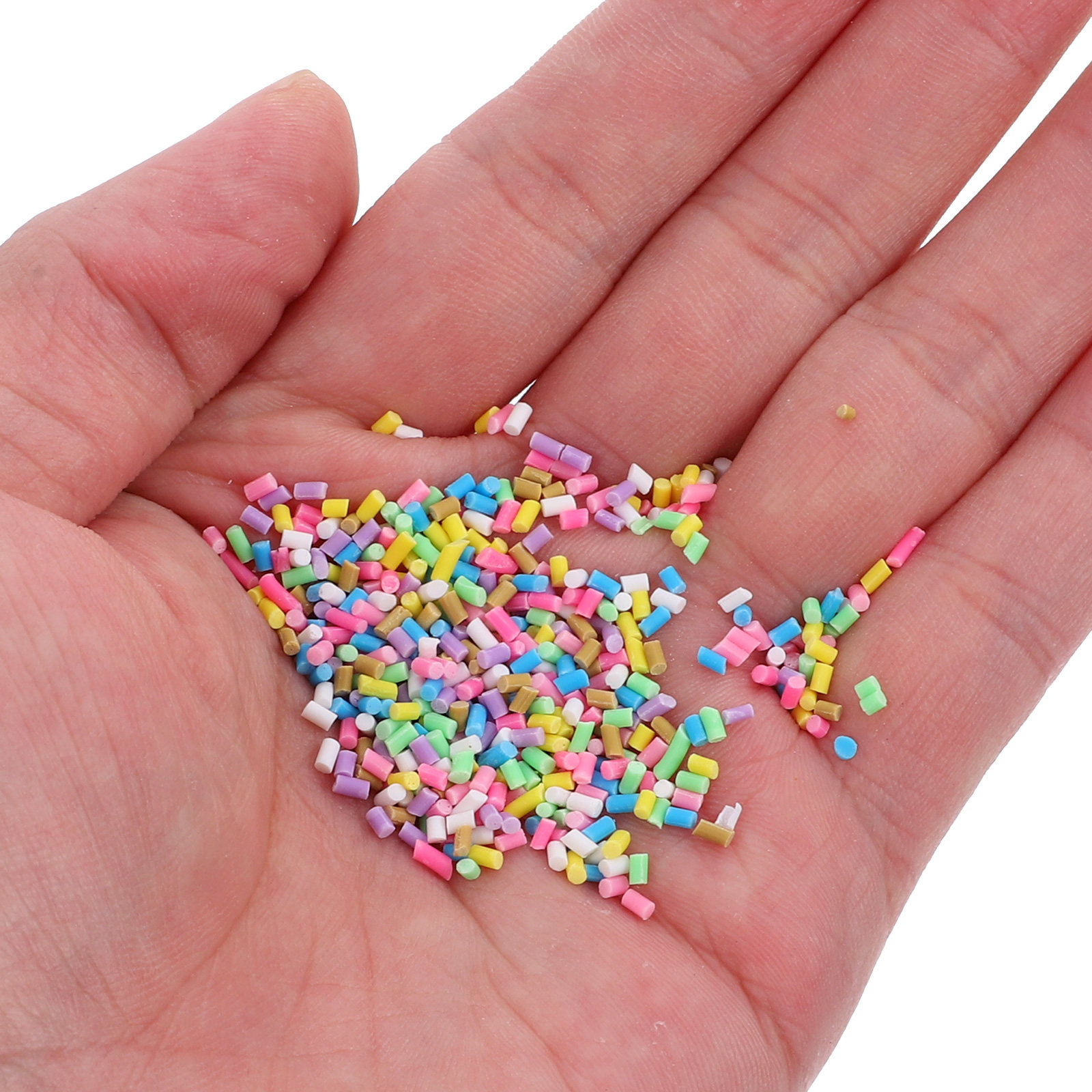 Embellish Craft - 100pcs Polymer Clay Embellishments Soft Ceramic