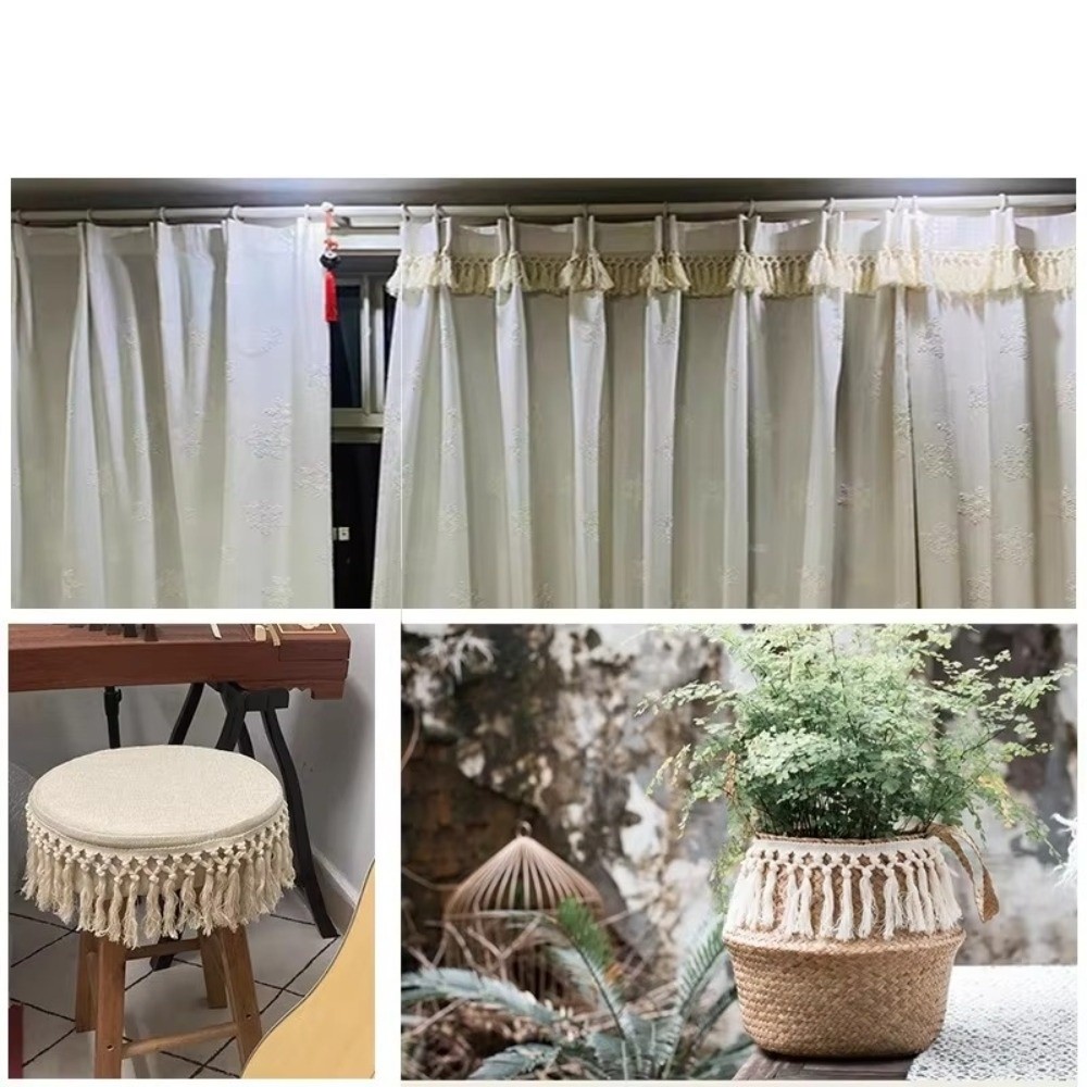 1Yard 11cm Wide Tassel Trim Ri - Tassel Fringe Trim 评论和价格