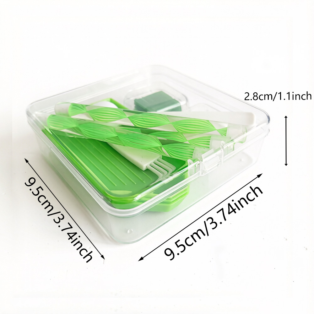 DIY Diamond Painting Tool Kit  - Craft Embellishment Storage 评论和价格
