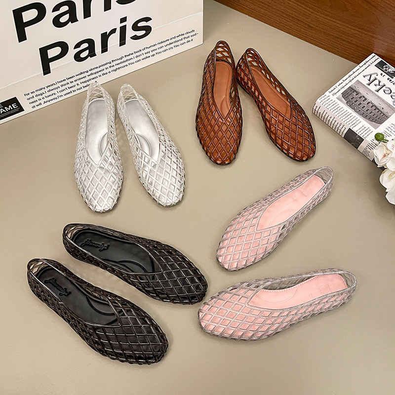 omens Summer Flat Jelly Sandal - Crystal Mesh Fabric 评论和价格