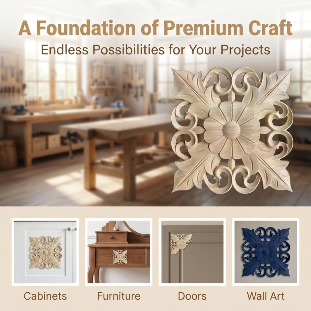 Home Embellishment Wood Wood C - Embellish Craft 评论和价格