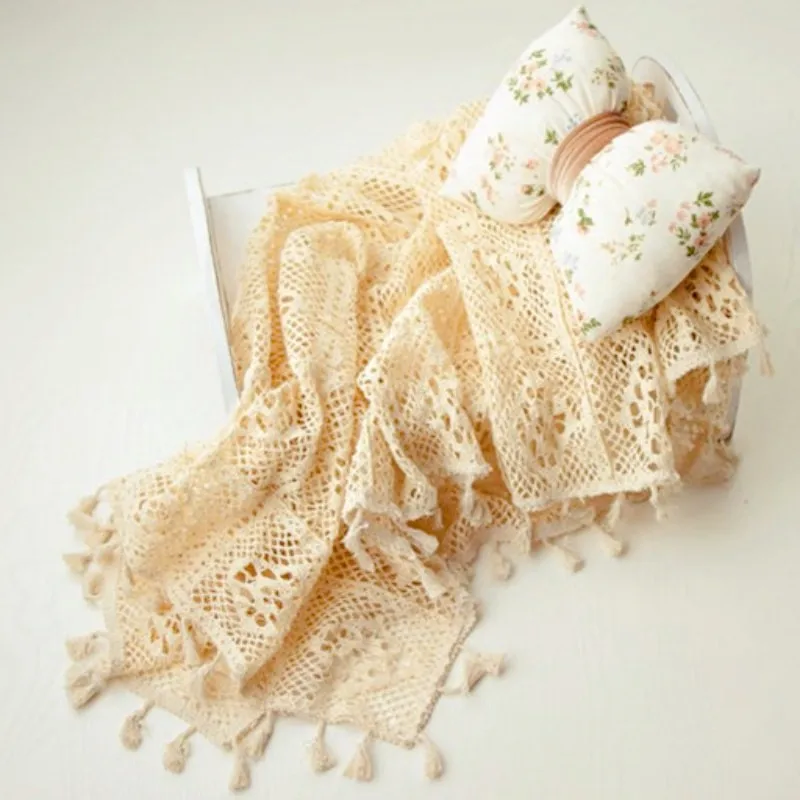 Newborn Photography Props Phot - Tassel Fringe Trim 评论和价格