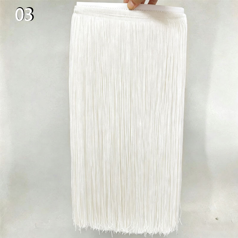 1M 100cm Wide Lace Fringe Trim - Fringe Ribbon Sewing 评论和价格