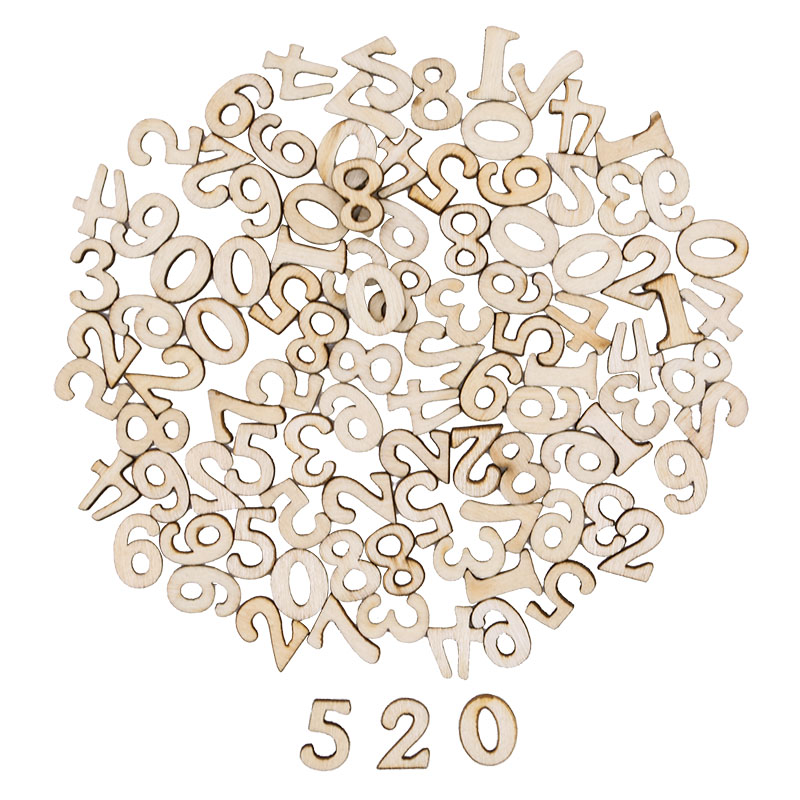 100pcs Letters Wooden Alphabet - Embellish Craft 评论和价格