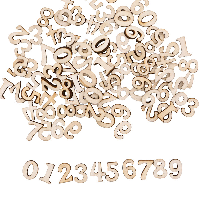 100pcs Letters Wooden Alphabet - Embellish Craft 评论和价格