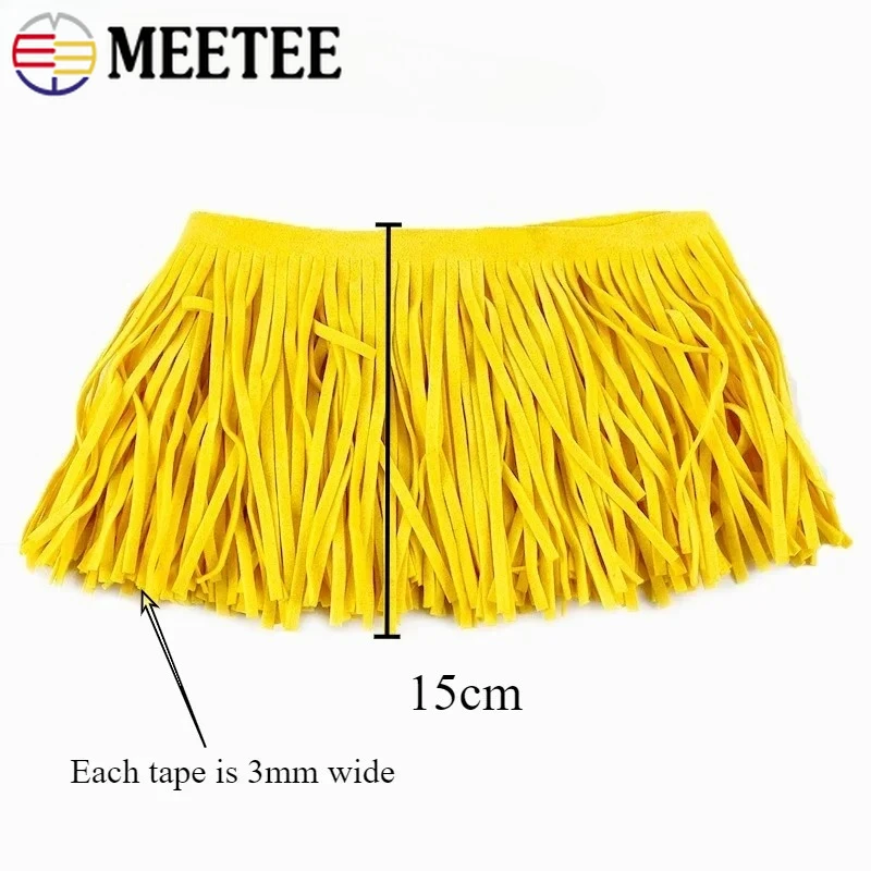 2-5M 15cm Suede Tassel Fringes - Fringe Ribbon Sewing 评论和价格