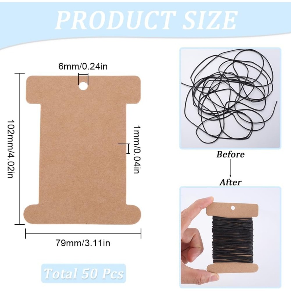 50Pcs Cardboard Spool Bulk Fla - Organza Ribbon Spool 评论和价格
