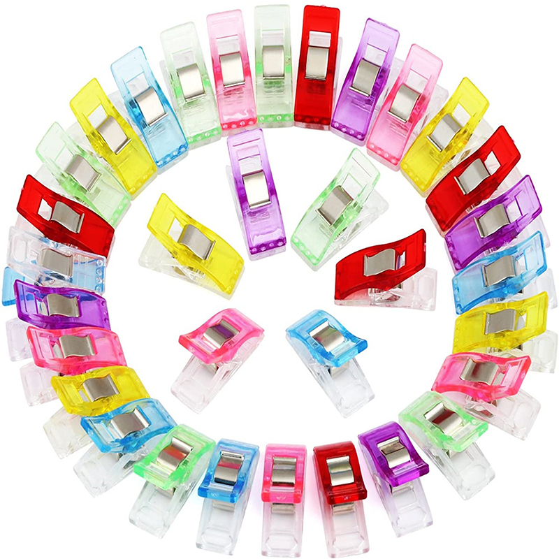 20/40PCS Random Color Clip Pla - Embroidery Craft 评论和价格