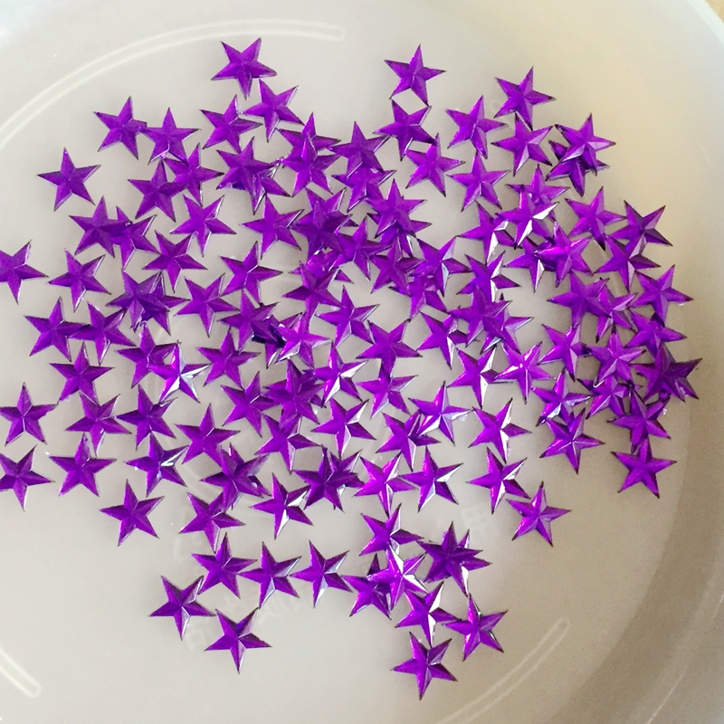 400pcs 10mm Crystal Star Shape - Hotfix Rhinestone Sheet 评论和价格