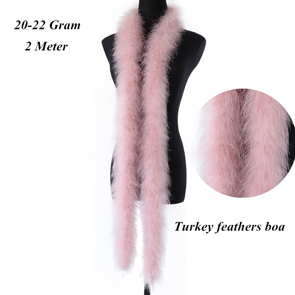 20-22g 2M Marabou Feather Boa  - Feather Trim Marabou 评论和价格