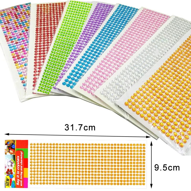 900/504Pcs Bling Acrylic Rhine - Embellishment Glue Craft 评论和价格
