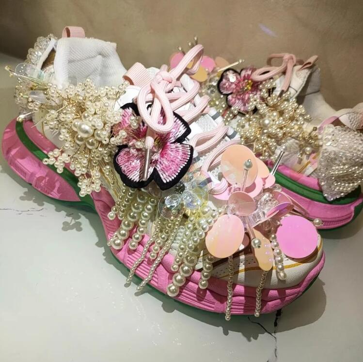 Princess style Pearl Beadings  - Tassel Fringe Trim 评论和价格