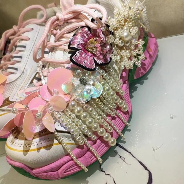 Princess style Pearl Beadings  - Tassel Fringe Trim 评论和价格