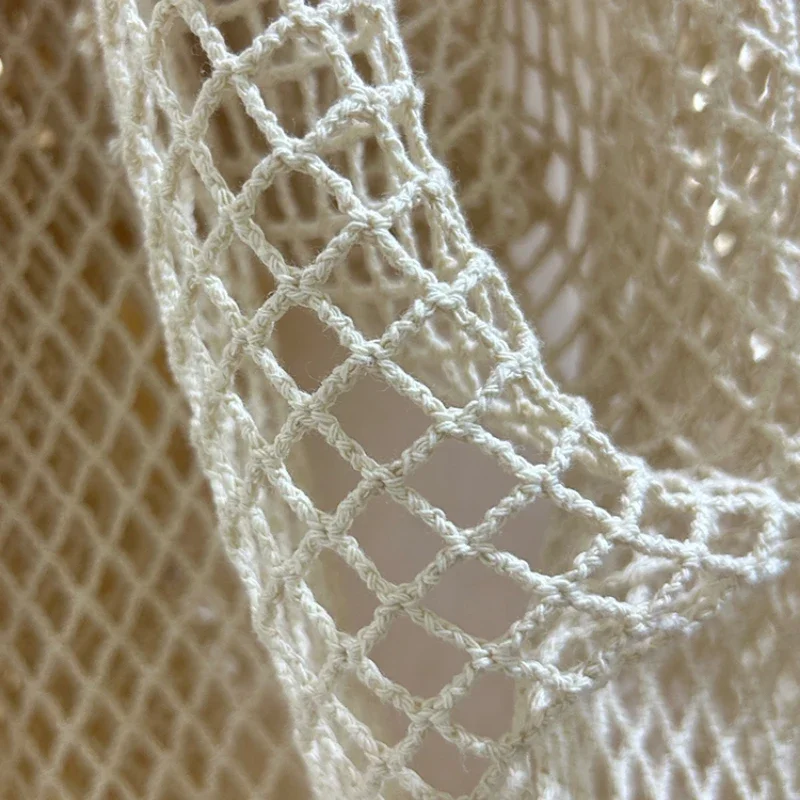 Fishing Net Fabric Cotton Line - Crystal Mesh Fabric 评论和价格