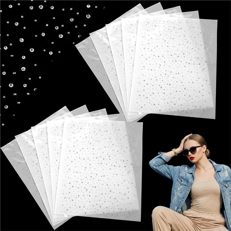 Hot Trend-Crystal Transfers Gl - Hotfix Rhinestone Sheet 评论和价格