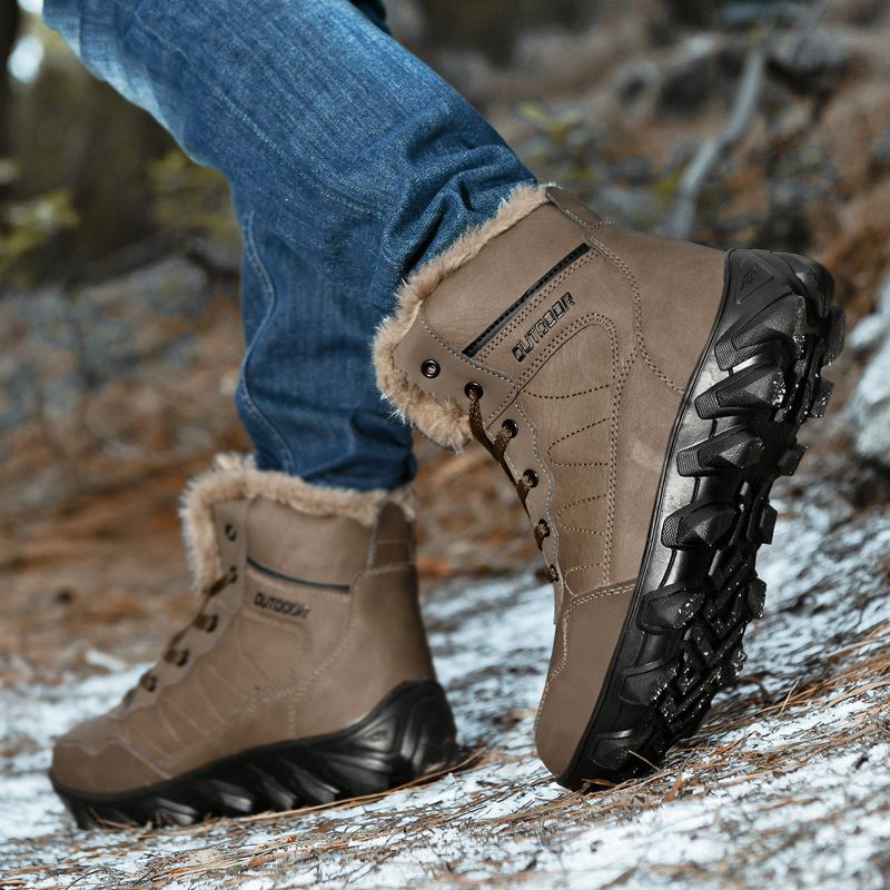 Men's Winter Boots Warm Waterp - Guipure Lace Panel 评论和价格