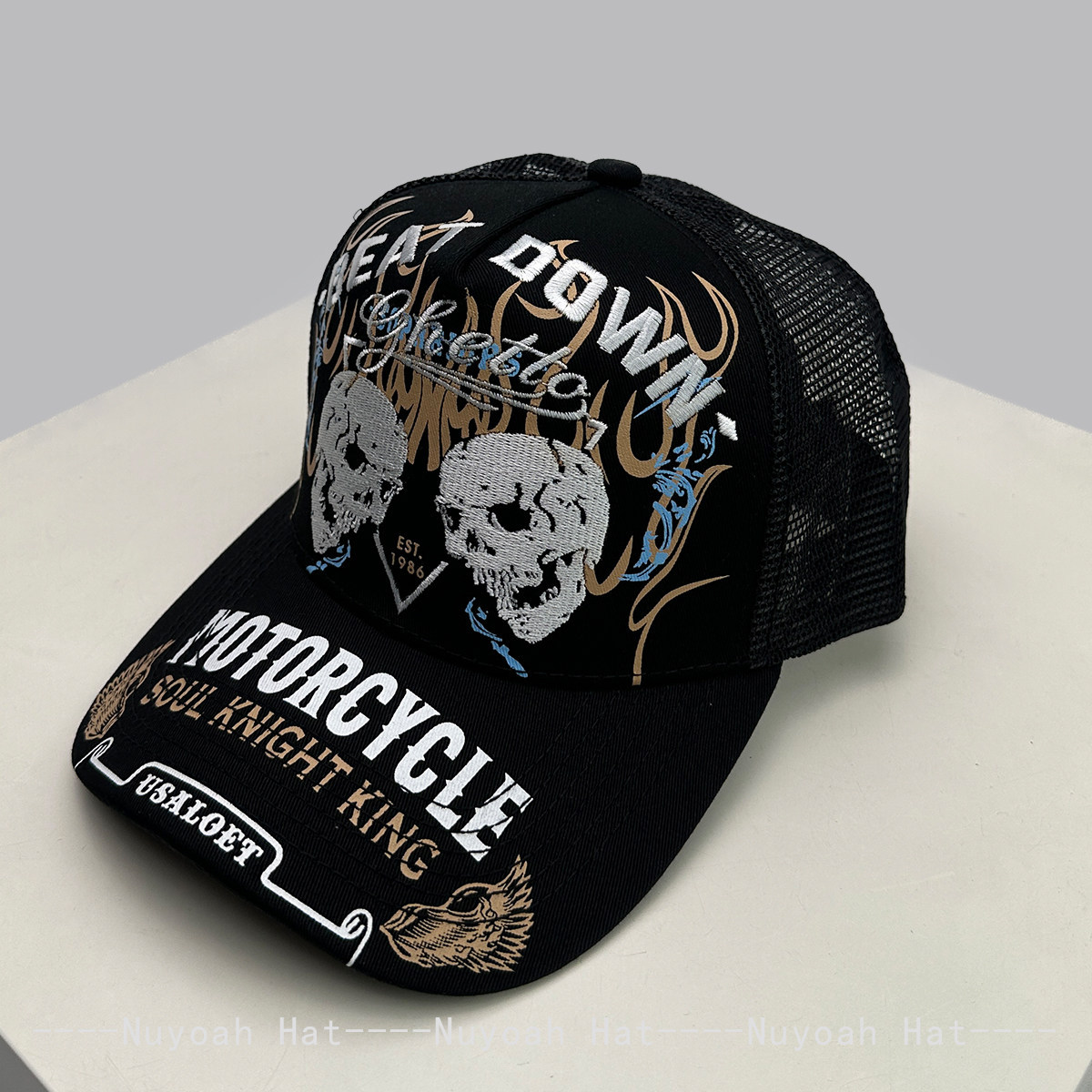 Skull Flame Embroidery Hard To - Embroidery Craft 评论和价格