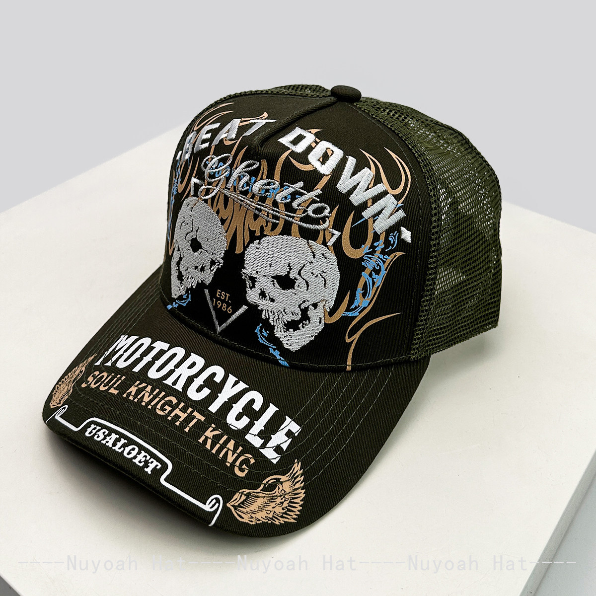 Skull Flame Embroidery Hard To - Embroidery Craft 评论和价格