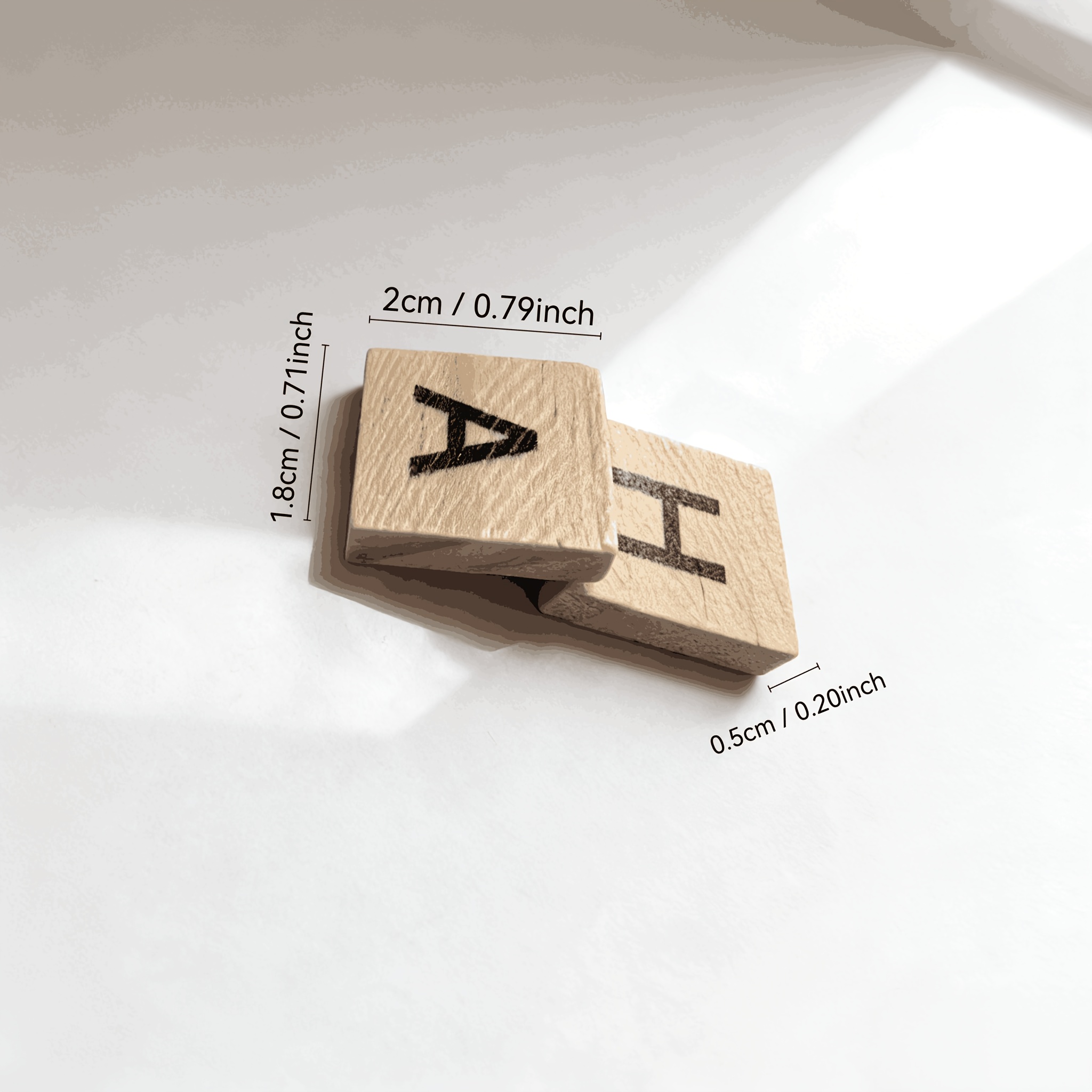 100PCS  Wooden Letter Cubes fo - Embellish Craft 评论和价格