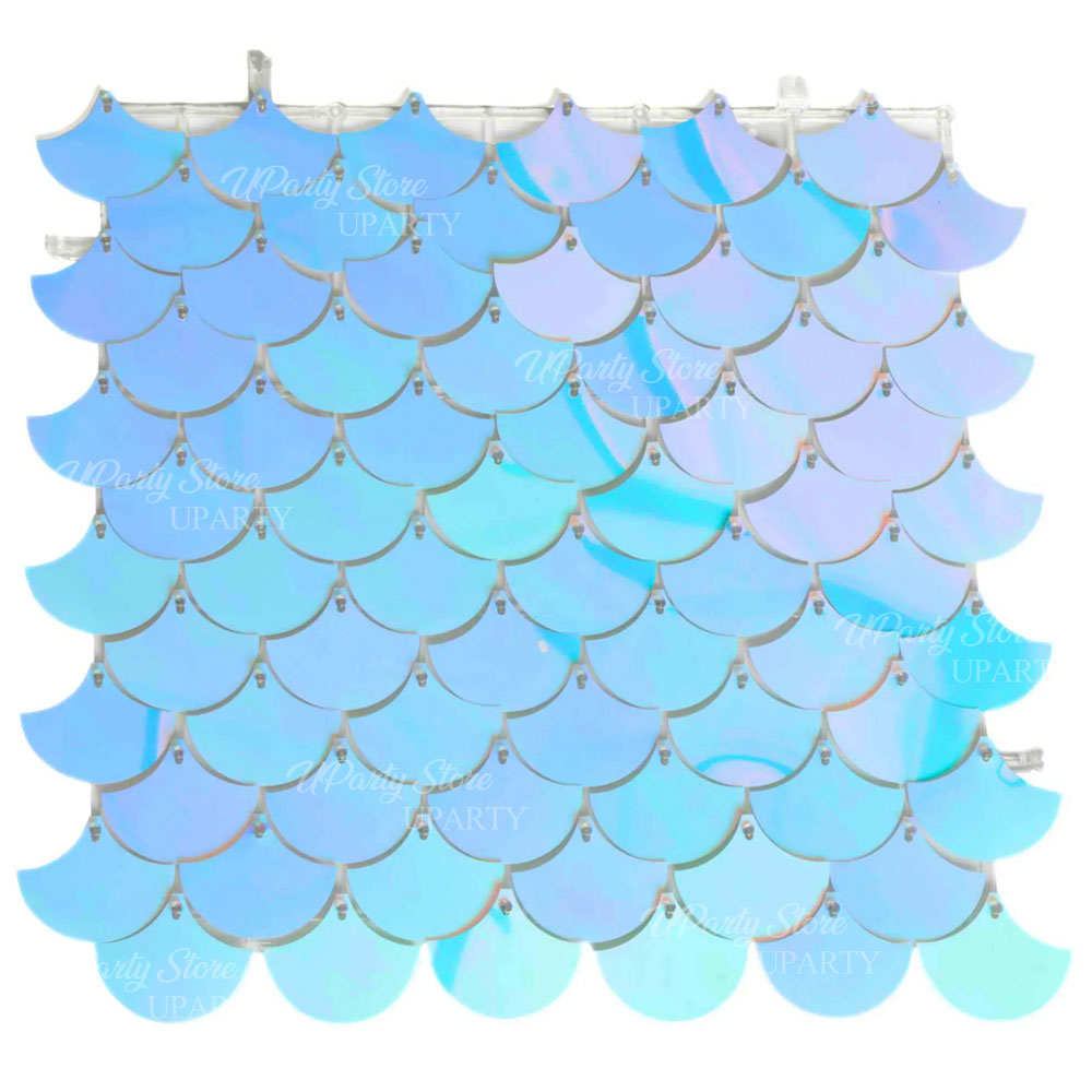 12pcs Mermaid Sequins Wall Pan - Sequin Fabric Panel 评论和价格