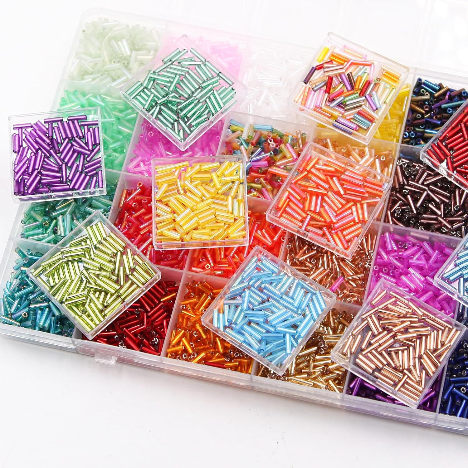 About 6720Pcs/Box 7mm 28 Color - Craft Embellishment Storage 评论和价格