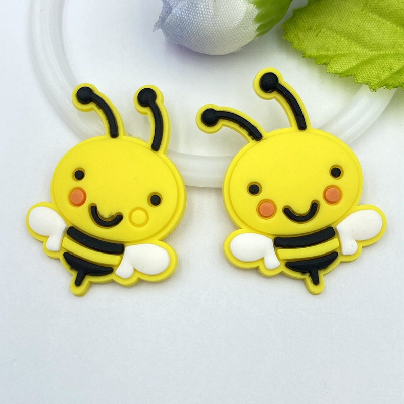 10/20/30pcs cute PVC bee flexi - Embellishment Glue Craft 评论和价格
