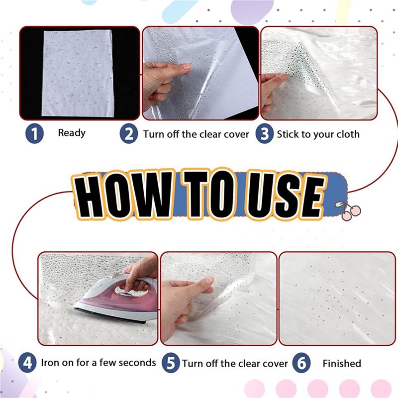 18 Sheets Iron On Rhinestone T - Hotfix Rhinestone Sheet 评论和价格