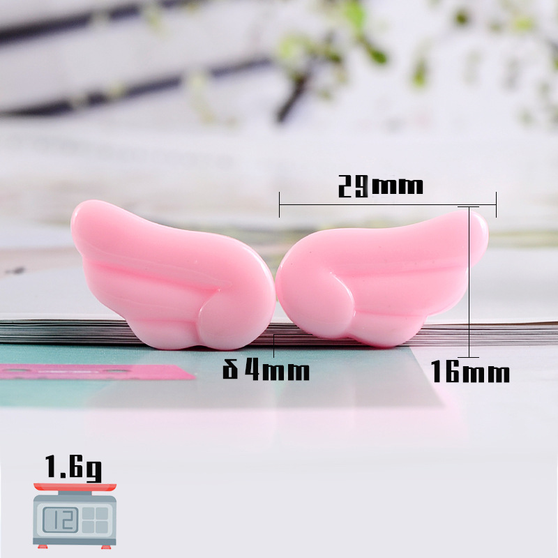 10PCS Kawaii Cute Angel Wings  - Embellish Craft 评论和价格