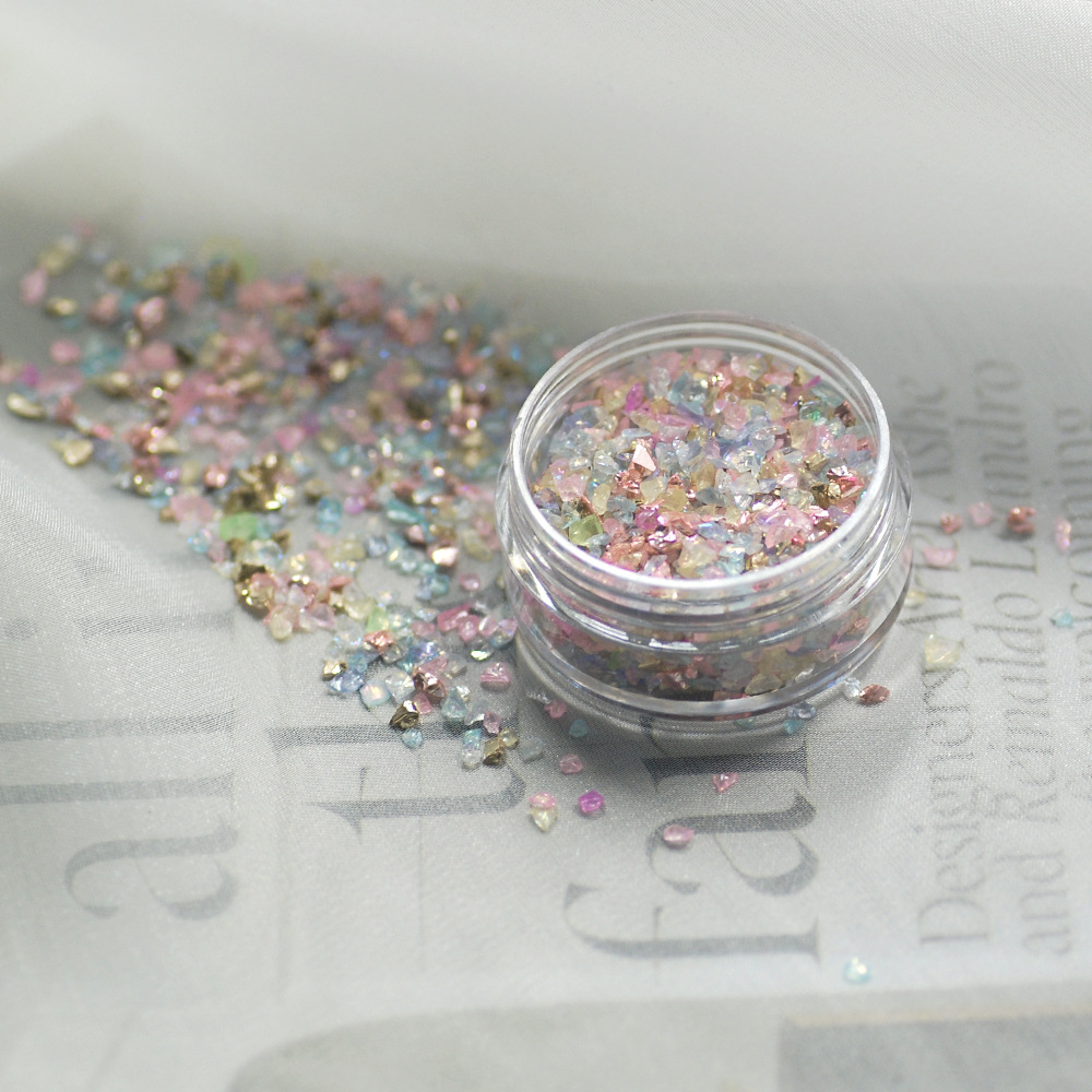 DIY Seashell Resin Gems Irregu - Embellishment Glue Craft 评论和价格