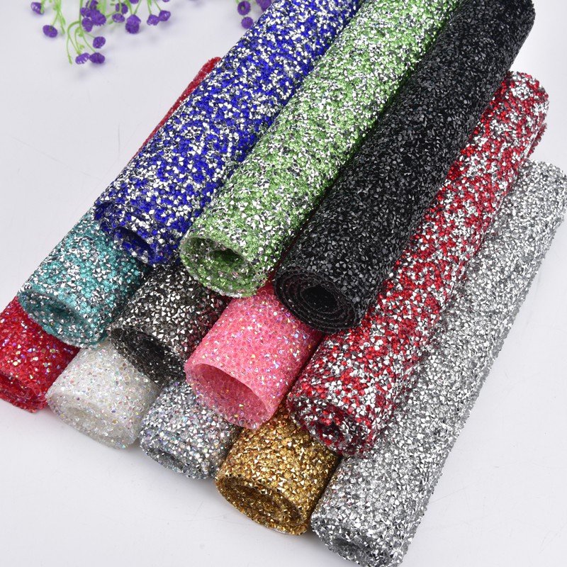 Hot Fix 24*40cm Resin Rhinesto - Hotfix Rhinestone Sheet 评论和价格